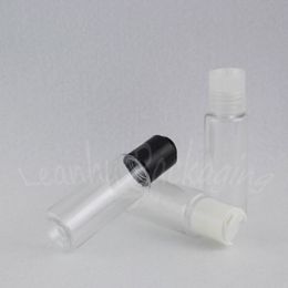 40ML Transparent Plastic Bottle Disc Top Cap , 40CC Cosmetic Water / Lotion Packaging Bottle ,