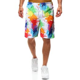 Beach Shorts Men Board Shorts Swimming Pants Bathing Swimwear Running Sports Surfing Quick Dry Male