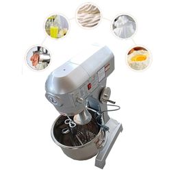 Food Processor Stainless Steel Bowl Kitchen Food Stand Mixer Cream Egg Whisk Blender Cake Dough Mixer Machine