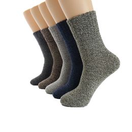 10 pair/lot High Quality warm wool socks winter men harajuku retro dress socks thick cotton Sock Stripe Casual Calcetines Hombre