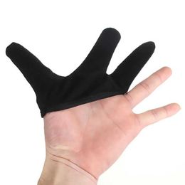 Fashion-New Hair Straightener Curling Hairdressing Heat Resistant Protective Finger Glove Protector