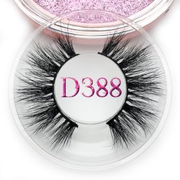 3D Mink Lashes Mikiwi D390 Mink Eyelashes Thick HandMade Full Strip Lashes Cruelty Free Luxury Makeup Dramatic Lashes