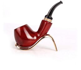 Red Sandalwood Pipe Redwood Handmade Pipe 9mm Philtre Core Tobacco Fittings