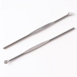 Ear Pick Steel Stainless Ear Wax Earwax Curette Remover handle Cleaner Tool, Earpick Spoon Cleaning Health Care gift