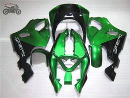 motorcycle chinese fairing kit for kawasaki ninja zx7r 96 97 98 99 0003 zx7r 19962003 green road racing fairings bodywork