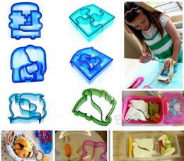 Sandwich Mould Cutter Cute Star Car Dog Dolphin Shaped Baking Cake Biscuit Toast Moulds Maker Kid DIY Cookie Bread Mould DBC BH2772