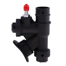 Freeshipping Universal Bcd Power Inflator With 45 Degree Angled Mouthpiece For Standard 1 Inch Hose K-Shaped Valve Relie