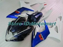 Injection Mold Fairing kit for SUZUKI GSXR1000 2005 2006 GSX R1000 GSXR 1000 K5 05 06 Fairings Set+gifts blue white SG85