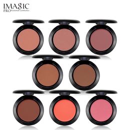 IMAGIC Makeup Cheek Blush Powder 8 Colors Blusher Different Color Powder Pressed Foundation Face Makeup Blusher