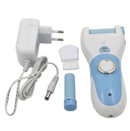 Electric Foot Callus Remover Feet Care Tool Dead Skin Exfoliating Removal Pedicure Kit + 3pcs Roller Grinding Head Replacement