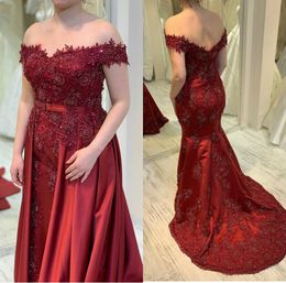 Red Burgundy Wedding Dresses Off Shoulder A Line Bridal Gowns Plus Size 4 6 8 10 12 14 16 18 20