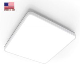 Banyo yatak odası için LED Tavan Işık Kare 3000K Işık Koruma Düzeyi IP54 36W 3600 Lümen Led Işık Fikstür Tavan Lambaları