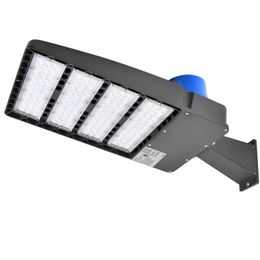 300W LED Parking Lot Lights - 36000LM Daylight 5000K LED Shoebox Pole Light (with Photocell), Waterproof IP65, LED Street Light Lamp