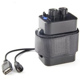 New Portable 8.4V 18650 Waterproof Battery Pack Case 6 x Batteries Holder Storage Box House Cover for Bicycle Bike Lamp