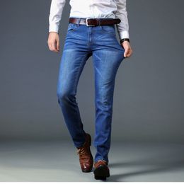 Moda- Jeans Pantaloni Pantaloni slim blu Nuovi jeans firmati da uomo Moda Uomo Abbigliamento Drop ship 220245