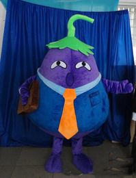 2019 Discount factory sale EVA Material Eggplant daddy Mascot Costumes Crayon Cartoon Apparel Birthday party Masquerade