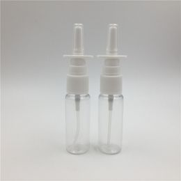 50sets 20ml PET Nasal Spray Pumps bottle, 20cc Nasal Atomizers ,Oral Spray Applicators refillable perfume atomizer