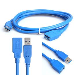 USB3.0 A Male AM To USB A Female AF USB30 Extension Cable 50CM 1m 1.5m 1ft 2ft 3ft 5ft