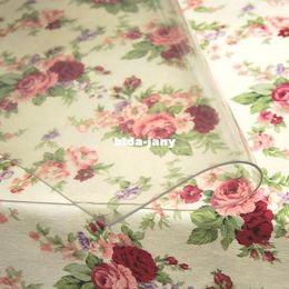 Transparent pvc soft glass oil table cloth tablecloth dining table mat crystal plate pvc 1.5mm thickness 60cmW x100cm L