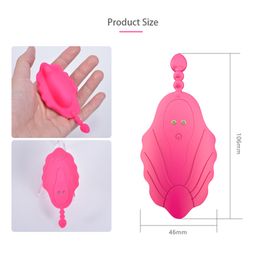 Invisible Wear Butterfly Wireless Hidden Shade Remote Control bullet 10 Frequency Vibration Female Masturbation Device