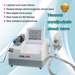 Portable cool wave machine with shock wave physiotherapy for weight loss/portable shok wave therapy for ED