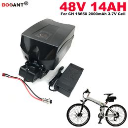 Electric bicycle Lithium battery 48v 14ah for Bafang 500W 800W 1000W Motor Powerfull E-Bike Lithium ion Battery 48v +2A Charger