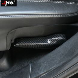 ABS Carbon Fiber Seat Adjustment Handle Cover Trim For Jeep Grand Cherokee 14-19270i