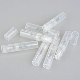 Empty Spray Bottles 2ml Perfume Pen Sample Bottle Mini Cosmetic PP Travel Make up Containers