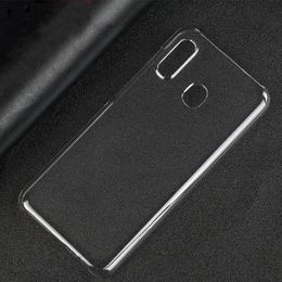 Transparent Crystal Clear Slim Hard PC protective back Case cover For Samsung Galaxy A10 A30 A50