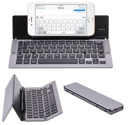 Teclado de dobramento portátil TRAVAL Bluetooth Foldable Wireless Keypad para iPhone Telefone Android Tablet Tablet PC Gaming Teclado
