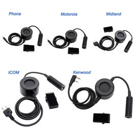 Tactical Earphone PTT for Headset or Phone Outdoor Tacitcal Gear Airsoft Paintball Shooting CS Game NO15-003