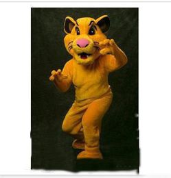 2019 hot new Lion Mascot Costume adult size brave Lion cartoon Costume Party fancy dress factory direct sale