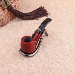 New Redwood Bending Hammer Pipe Mini Men's Portable Tobacco Tool