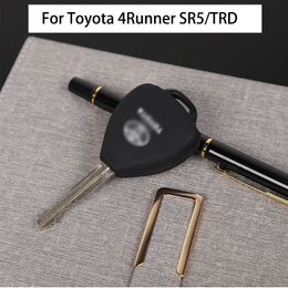 Clé de voiture en caoutchouc Protection de clé de voiture pour Toyota 4Runner SR5 / TRD Configuration 2010+ Accessoires intérieurs de voiture