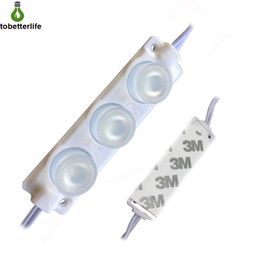 3030 LED Module Light SMD 3LED 3W Highlight Single Colour White Warm Red Green Blue Yellow Pink Waterproof IP67 DC12V