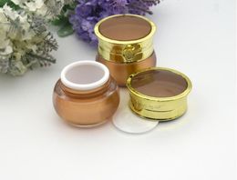 5g 10g 15g 30g 50g Cosmetic Jars Cream Empty Makeup Face Cream Refillable Containers Packing Bottle With Bamboo Cap xxp34