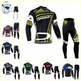 ORBEA team Cycling long Sleeves jersey pants sets Men bike road bicycle Outfits outdoor sportswear U112807