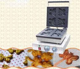 Wholesale Electric Butterfly Shape Waffle Maker Snack Machines Commercial Butterfly Shape Lolly Waffle Maker Kitchen Machine