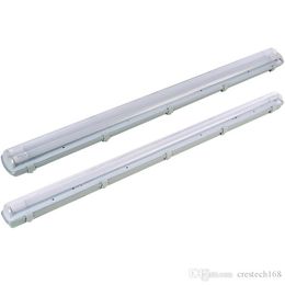 crestech Led Tube Support Lamp Bases T8 Fixture LED Tube Tri-proof Fixture 4ft 120cm Bracket Dustproof Explosionproof Warehouse lights