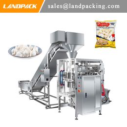 Multi-Function Automatic Dumplings Packing Machine Frozen Dumplings Vertical Form Fill Seal Machine