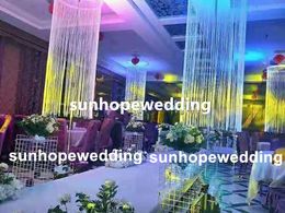 New style Wedding Aisle Metal Walkway Flower Stand For Wedding Decoration best0554