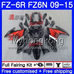 Body For YAMAHA FZ6N FZ-6R 2009 2010 2011 2012 2013 2014 2015 239HM.42 FZ 6R FZ6 R FZ 6N FZ6R 09 10 11 12 13 14 15 Fairings on sale black