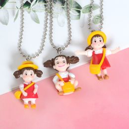 Japanese Anime Cartoon Necklace Kawaii Totoro Pendant Fashion Necklace Birthday Christmas Gift Choker For Women Party Favor DBC VT0523