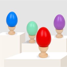 Wood Egg Holder Featival Party Home Decoration Easter Egg Shelves Stand Rack Decoration for Home DIY yq00895