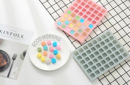 48 star shaped English letters silica gel chocolate Mould DIY ice grid digital handmade soap Mould