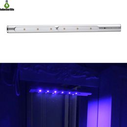 Опт УФ-дезинфекции Кабинет свет Портативный 5V USB аккумуляторная Стерилизатор лампы Бактерицидные свет для Шкаф Шкаф Garderobe 270-280nm