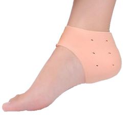 Silicone Foot Care Tool Moisturising Gel Heel Socks Cracked Skin Care Protector Pedicure Health Monitors Massager LX7904