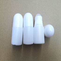 Fastg shipping New 30ml Empty Plastic Roll On Bottle Deodorant Roll-on Containers 30CC Tube white Colour