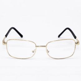 Wholesale Reading Glasses Portable Folding Reading Glasses Metal Reading Eyewear Convenience In Pocket Older Silver Gold Colour DH0672