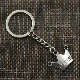20pcs/lot Key Ring Keychain Jewellery Silver Plated crown Charms Pendant key Accessories